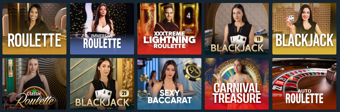 Live Casino im Betplay